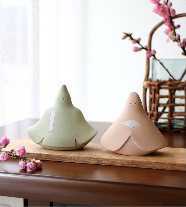 おひなさま お雛様 ひな人形 置物 珪藻土 オブジェ おしゃれ かわいい