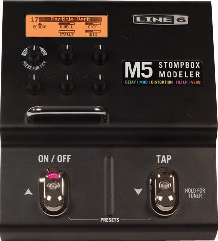 Line 6 M5 Stompbox Modeler - Electric Guitar Multi Effects