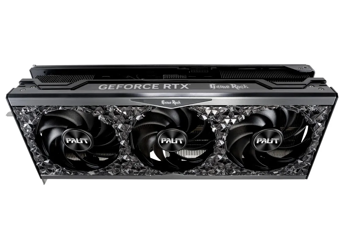 Palit Introduces GeForce RTX 4070 Ti SUPER GameRock OmniBlack