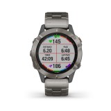Garmin fenix 6 Sapphire Titanium with Vented Titanium Bracelet