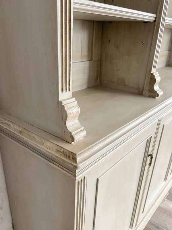 フランスアンティークカップボード飾り棚シャビーシックW1500@大阪東京