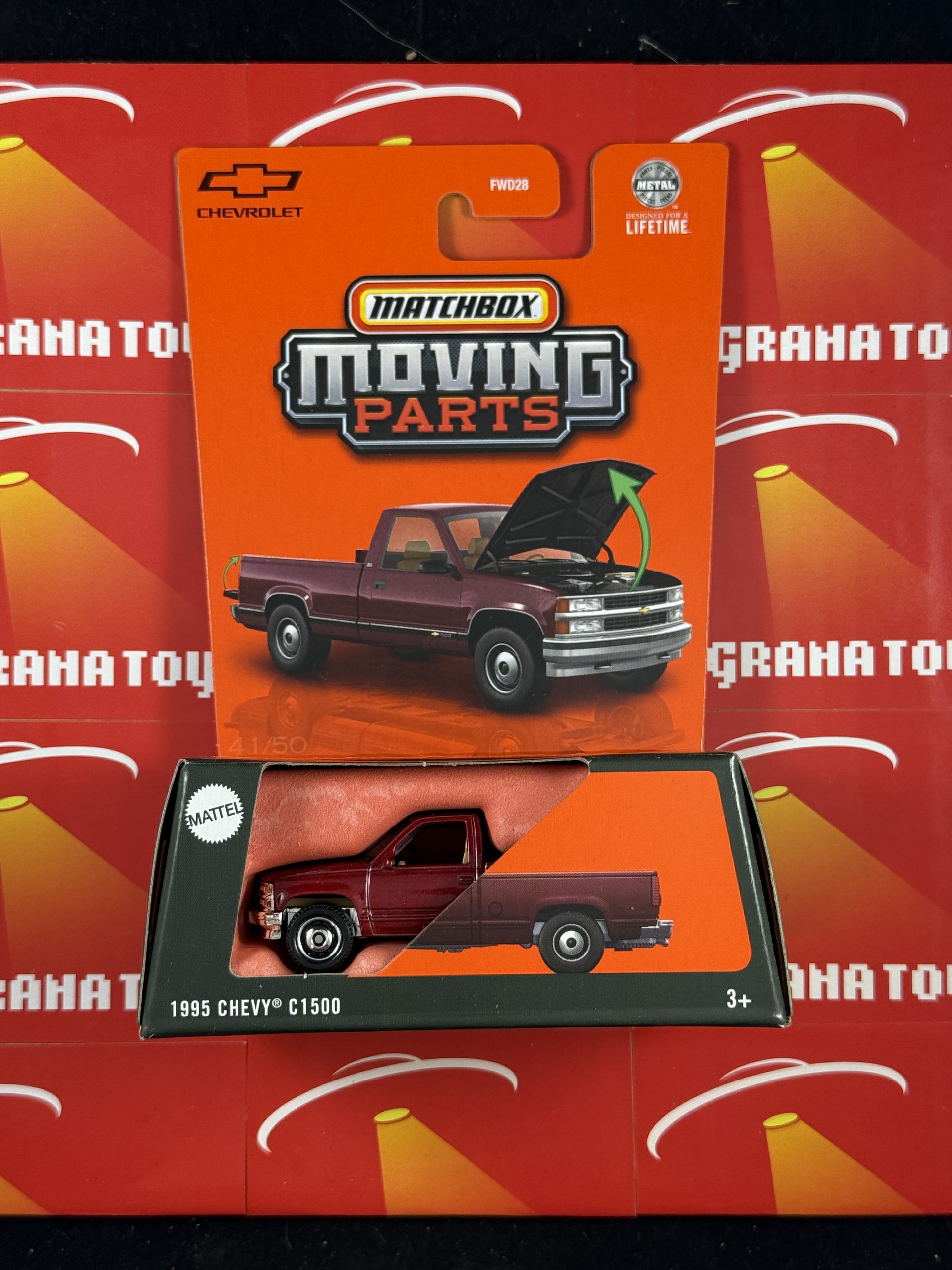 1995 Chevy C1500 2025 Matchbox Moving Parts Mix C - Grana Toys