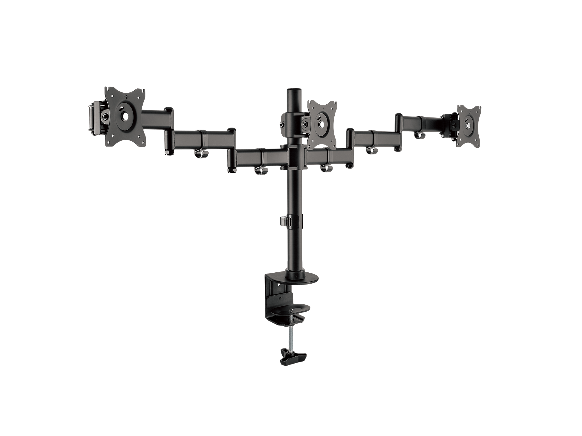 ディスプレイ用アーム, 3画面 | GH-AMCJ01 | GREEN HOUSE グリーンハウス