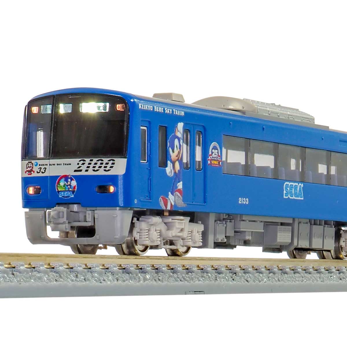 50626＞京急2100形（京急セガトレイン）8両編成セット（動力付き）｜N