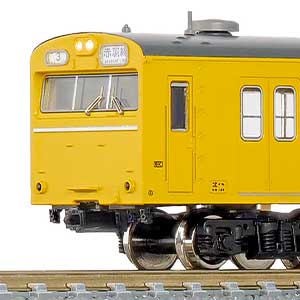 18038＞国鉄（JR）103系＜高運・非ATC車・カナリア＞ 先頭2両ボディ