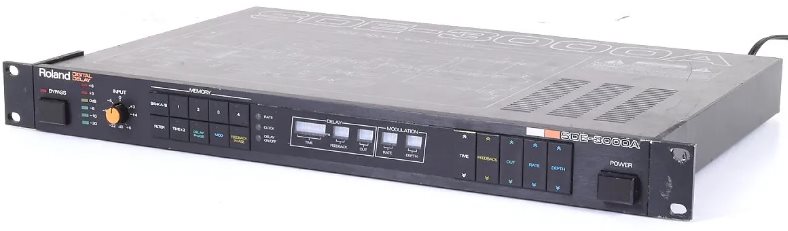 Gary Moore's Roland SDE-3000 Digital Delay – Ground Guitar