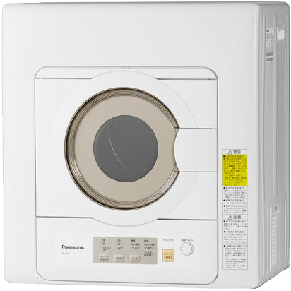 Panasonic(パナソニック) 乾燥容量 6.0kg 衣類乾燥機 NH-D603-W