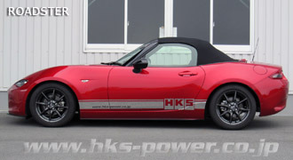 マツダ ND5ロードスター HKS LEGAMAX SPORTS取付