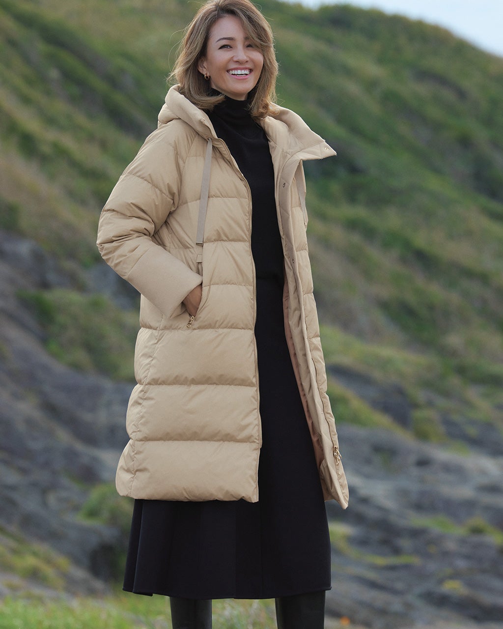 高密度ナイロン・異素材コンビダウン/DoCLASSE