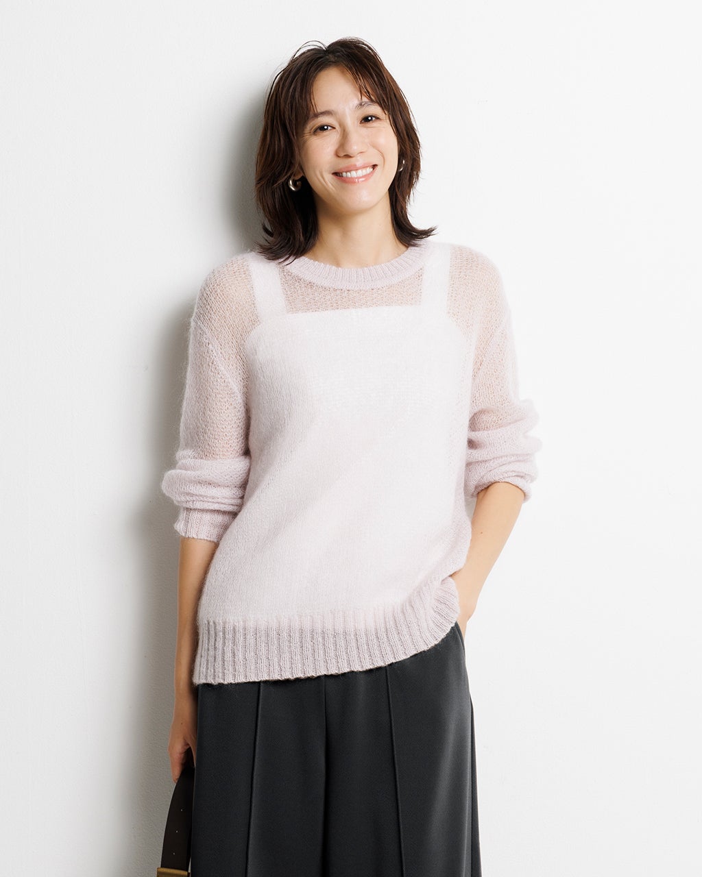 スーパーキッドモヘア・シアーニット/DoCLASSE