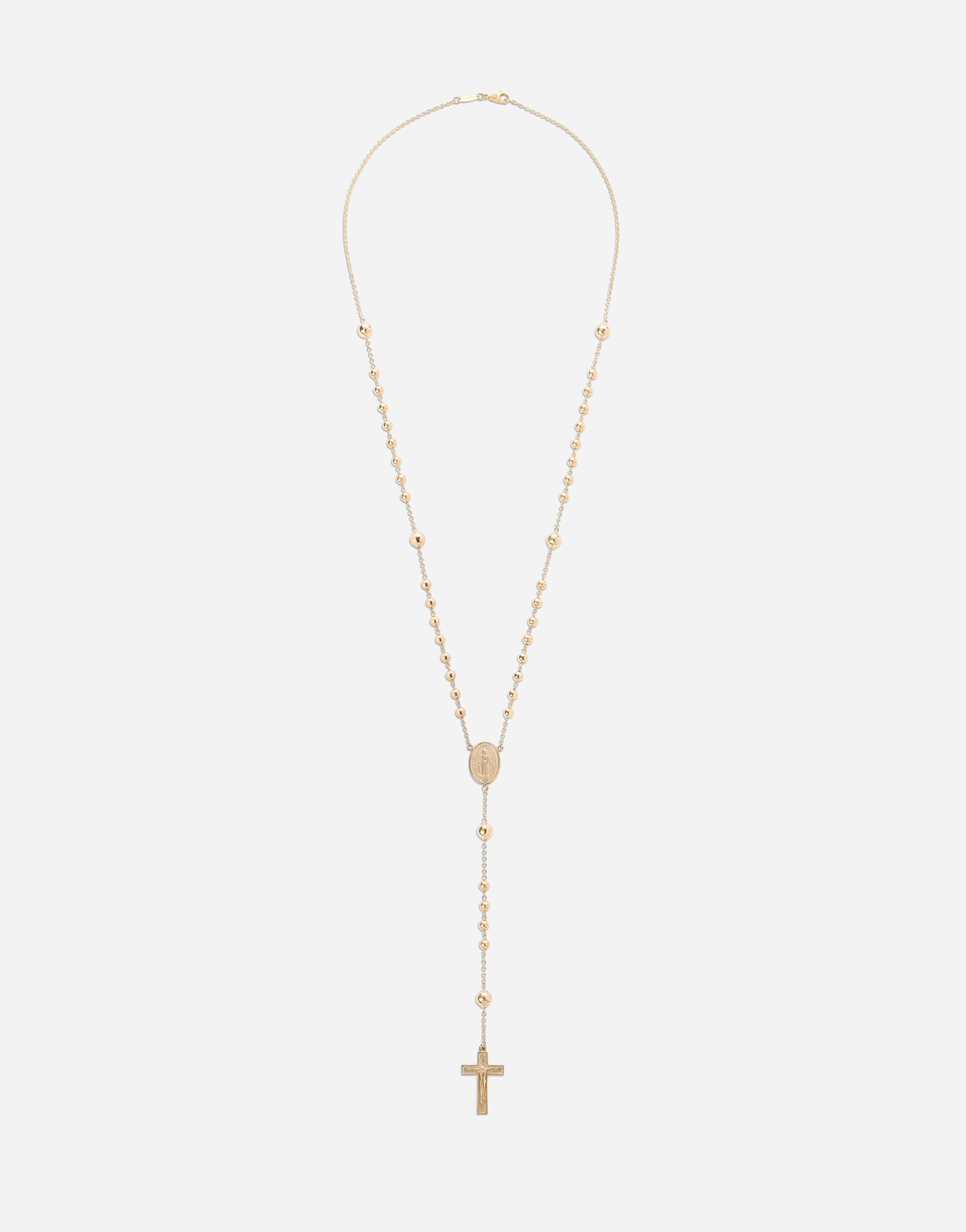 Sicily Rosary Necklace 18kt yellow gold in Yellow gold for Men