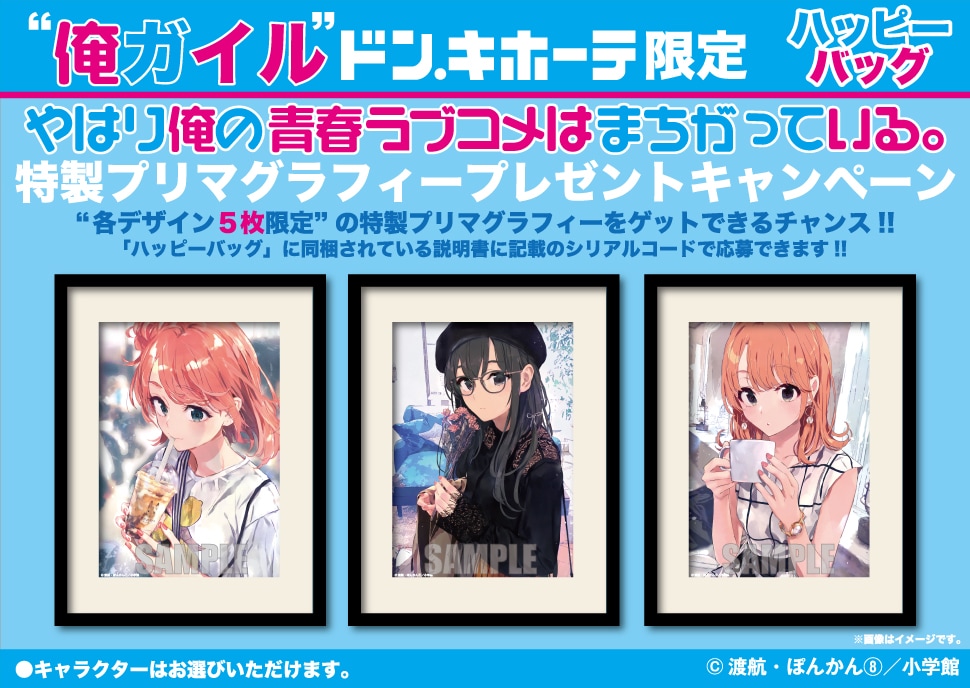 やはり俺の青春ラブコメはまちがっている。』のハッピーバッグが発売