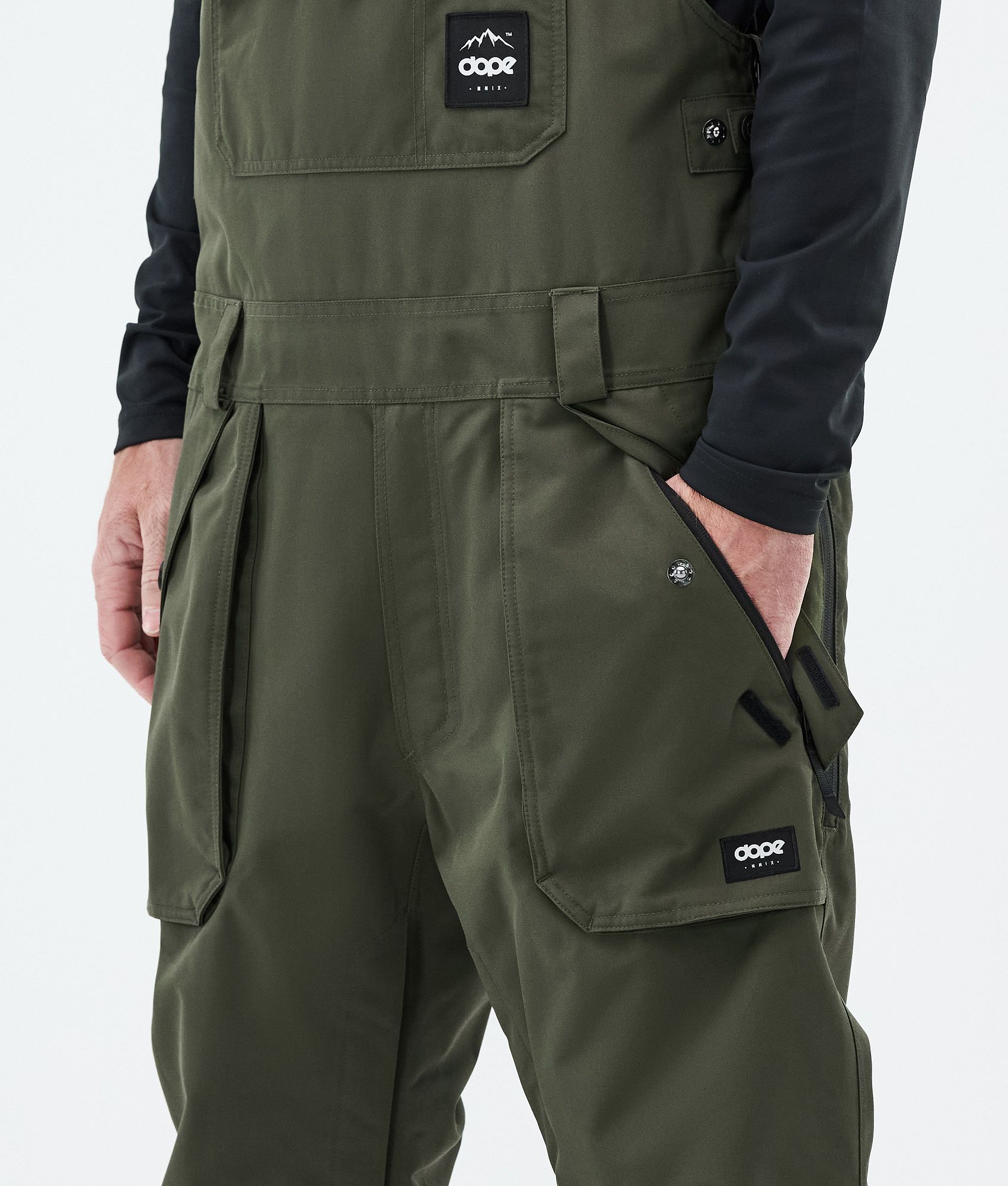 Dope Notorious B.I.B Snowboard Pants Men Olive Green | Dopesnow.com
