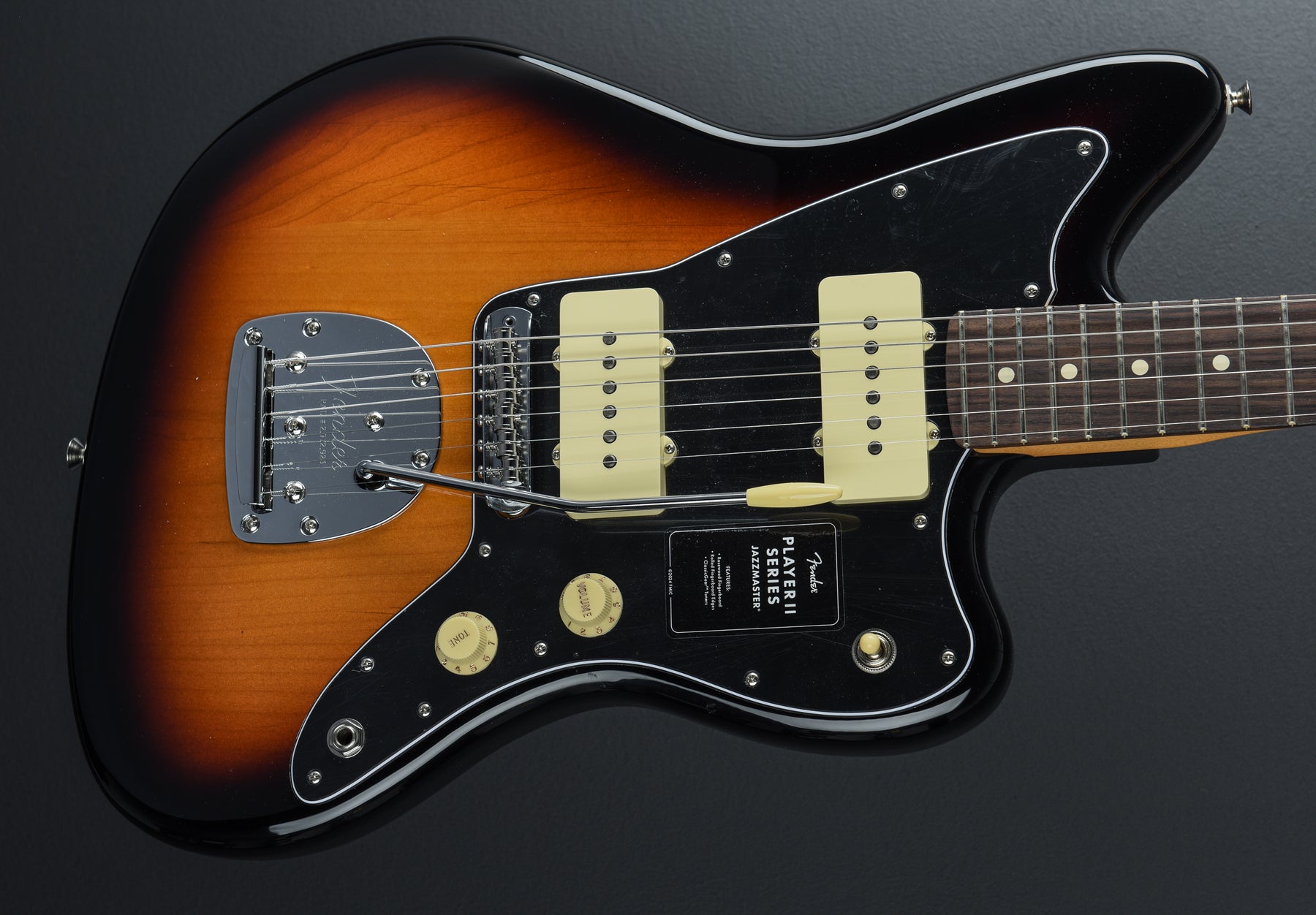 Player II Jazzmaster - 3-Color Sunburst – Dave's Guitar Shop