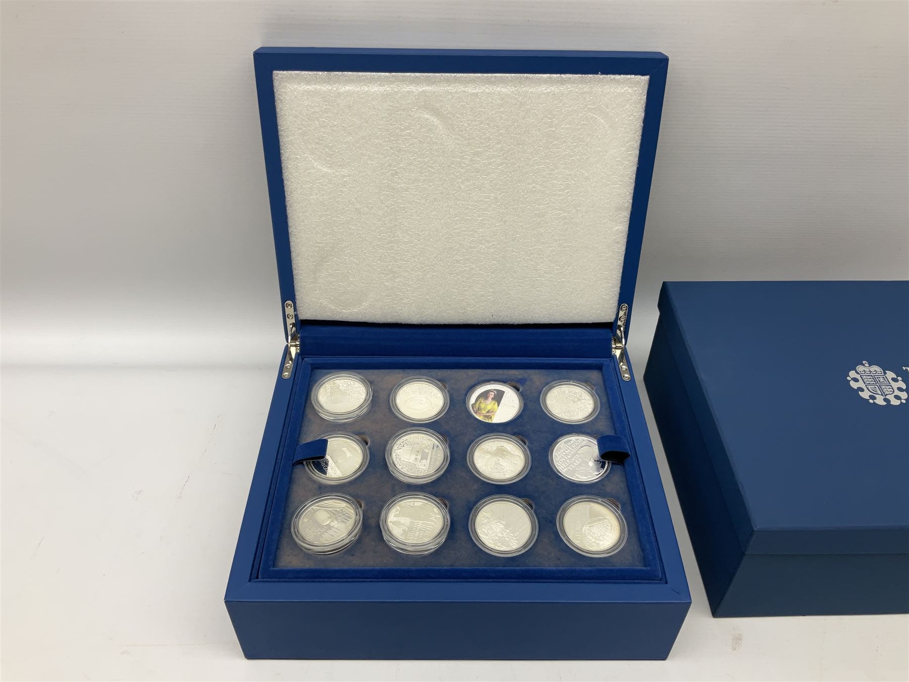 The Queen's Diamond Jubilee silver proof coin collection | Coins
