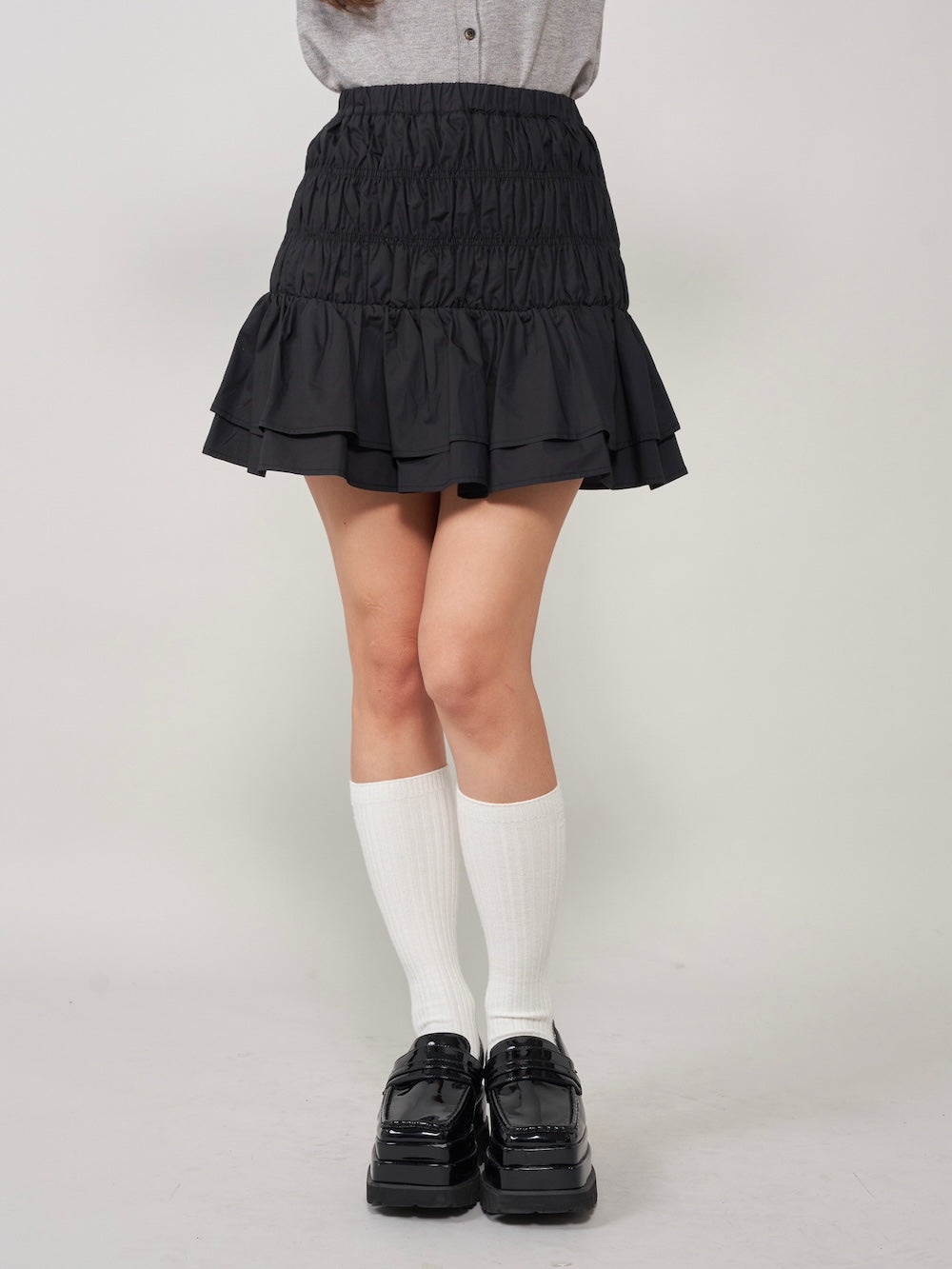 スパークルリボンアンサンブルニットトップス – Darich (ダーリッチ)