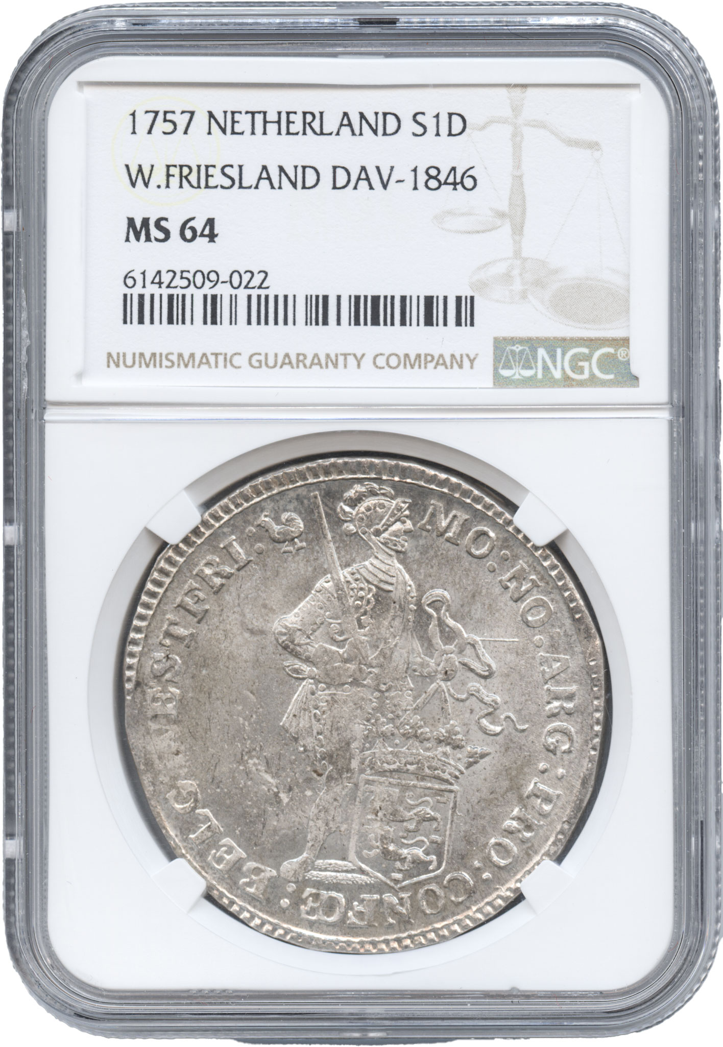 ダルマコインショップ / オランダ ウェスト・フリースラント 1ダカット