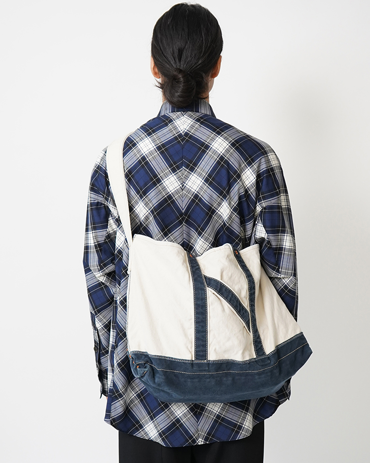 L.LESH / NATURAL NAVY | NICENESS(ナイスネス) | BAGS | Dice&Dice