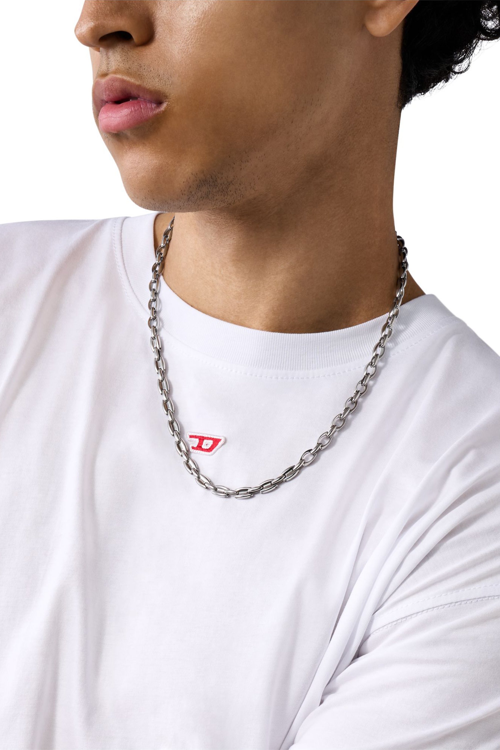 DX1582040 JEWEL ネックレス｜シルバー｜ウィメンズ｜DIESEL