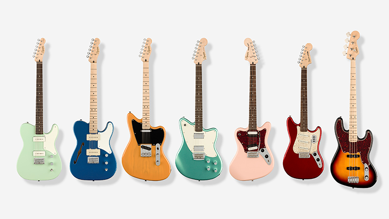 Squier／Paranormalシリーズ】好評のパラノーマルに新色＆ニュー