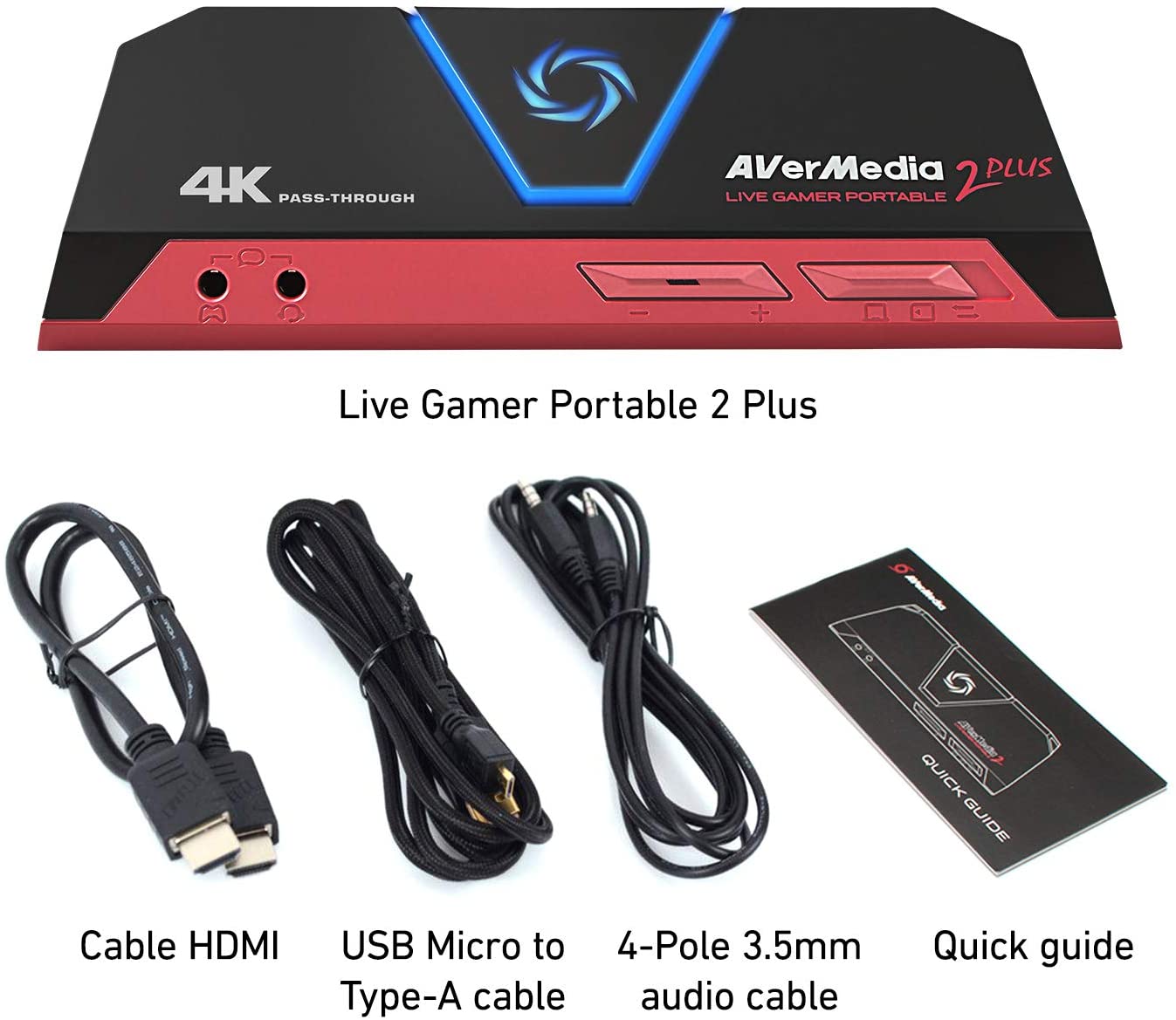 Avermedia Live Gamer Portable 2 Plus 4K Capturador