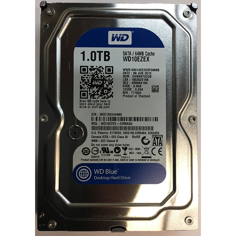 WD10EZEX-22RKKA0 – Western Digital 1TB 7200 RPM SATA 3.5″ HDD