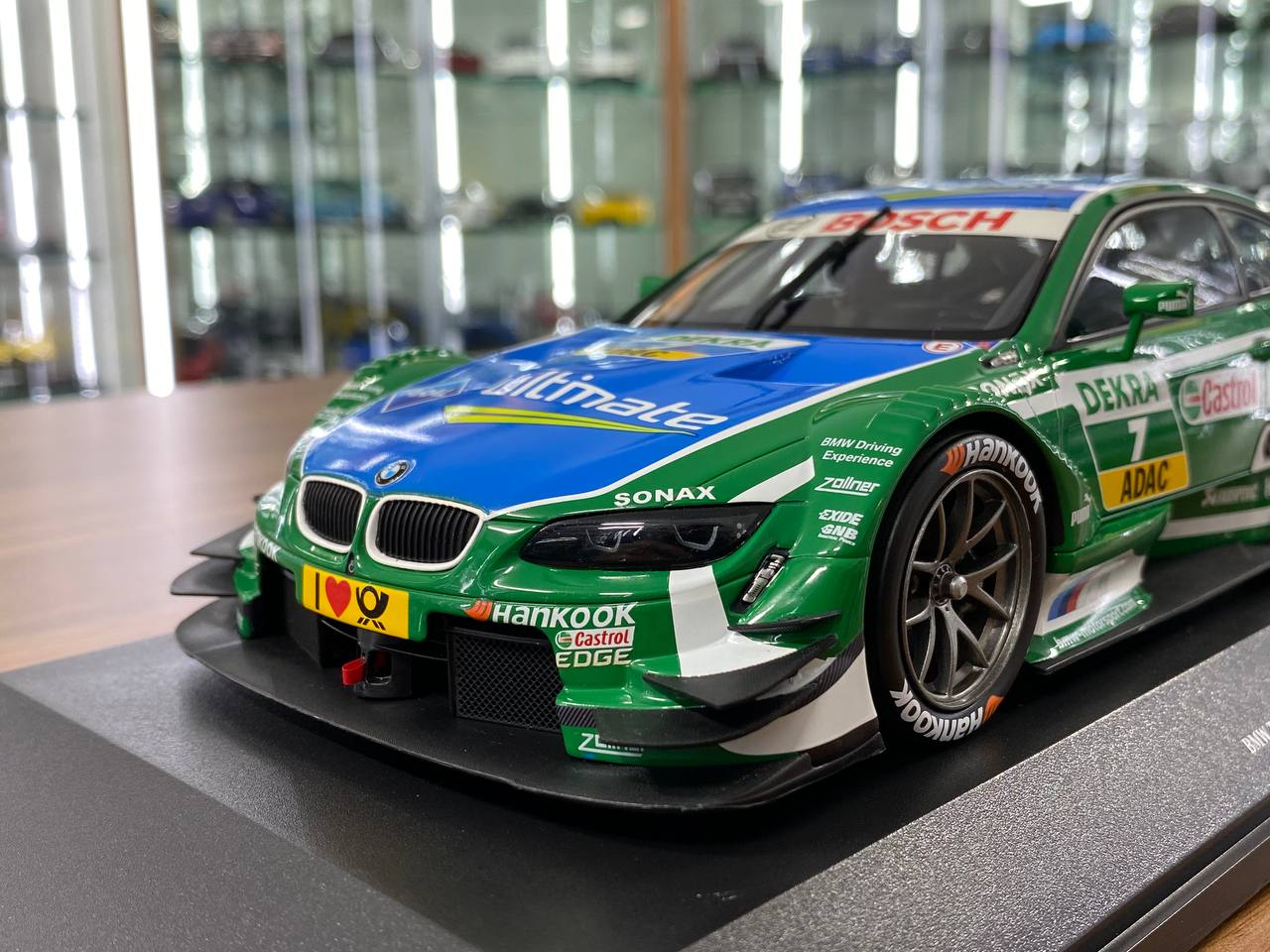 1:18 Diecast Minichamps BMW M3 DTM 2013 #7 A. Farfus, BMW Team RBM