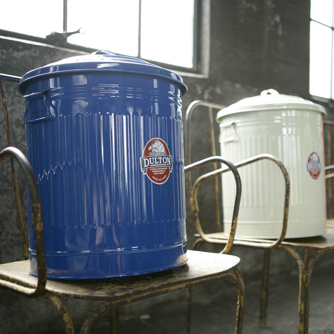 DULTON ONLINE SHOP | GARBAGE CAN BLUE L(L BLUE): ホーム用品