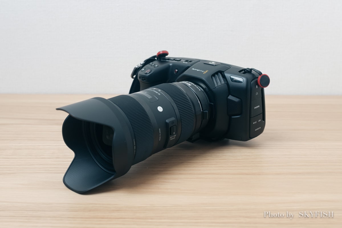 SIGMA 18-35mm F1.8 DC HSM Art】BMPCC4Kの動画撮影用に用意したズーム