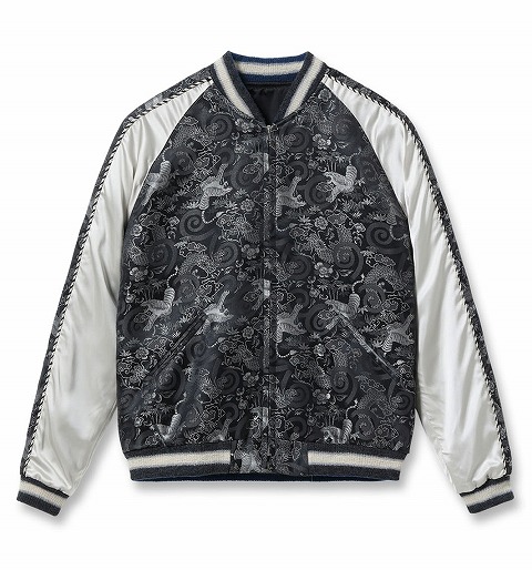 TAILOR TOYO[テーラー東洋] スカジャン TT15717 港商 TIGER ＆ DRAGON