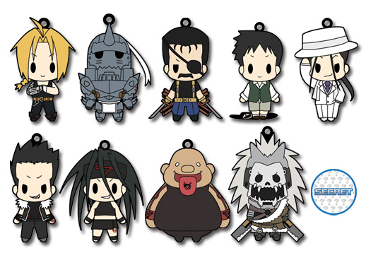 empty | PRODUCT | D4 Series | 鋼の錬金術師 ラバーストラップ