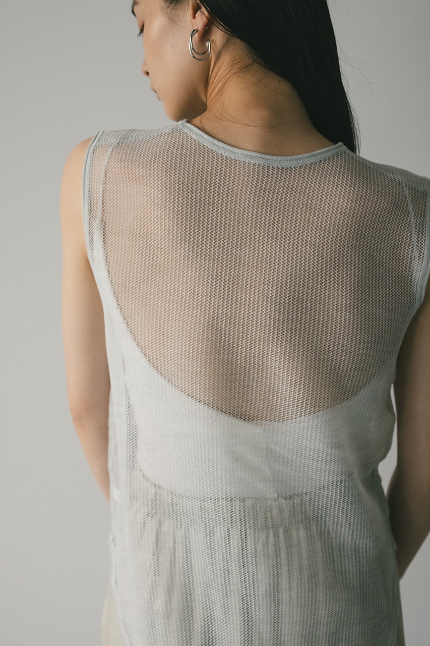 STYLEMIXER | メッシュクロシェタンク (タンクトップ ) |SHEL'TTER