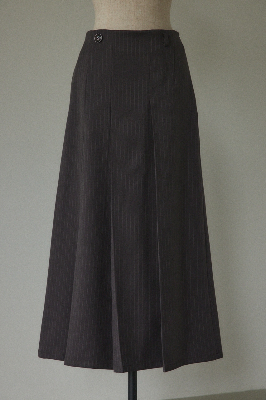 BLACK BY MOUSSY | asymmetry tuck skirt (スカート(ロング) ) |SHEL