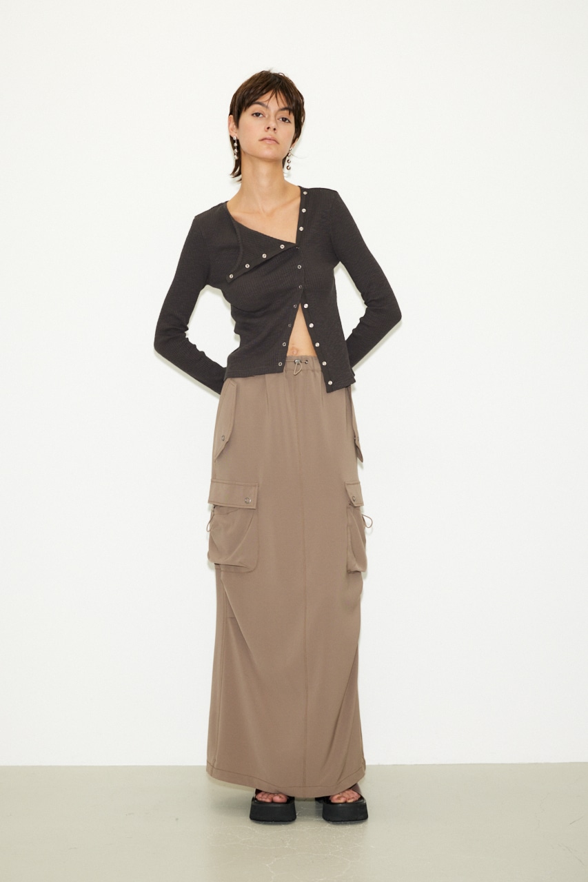THROW by SLY | 【THROW】WOVEN CARGO COLUMN スカート (スカート