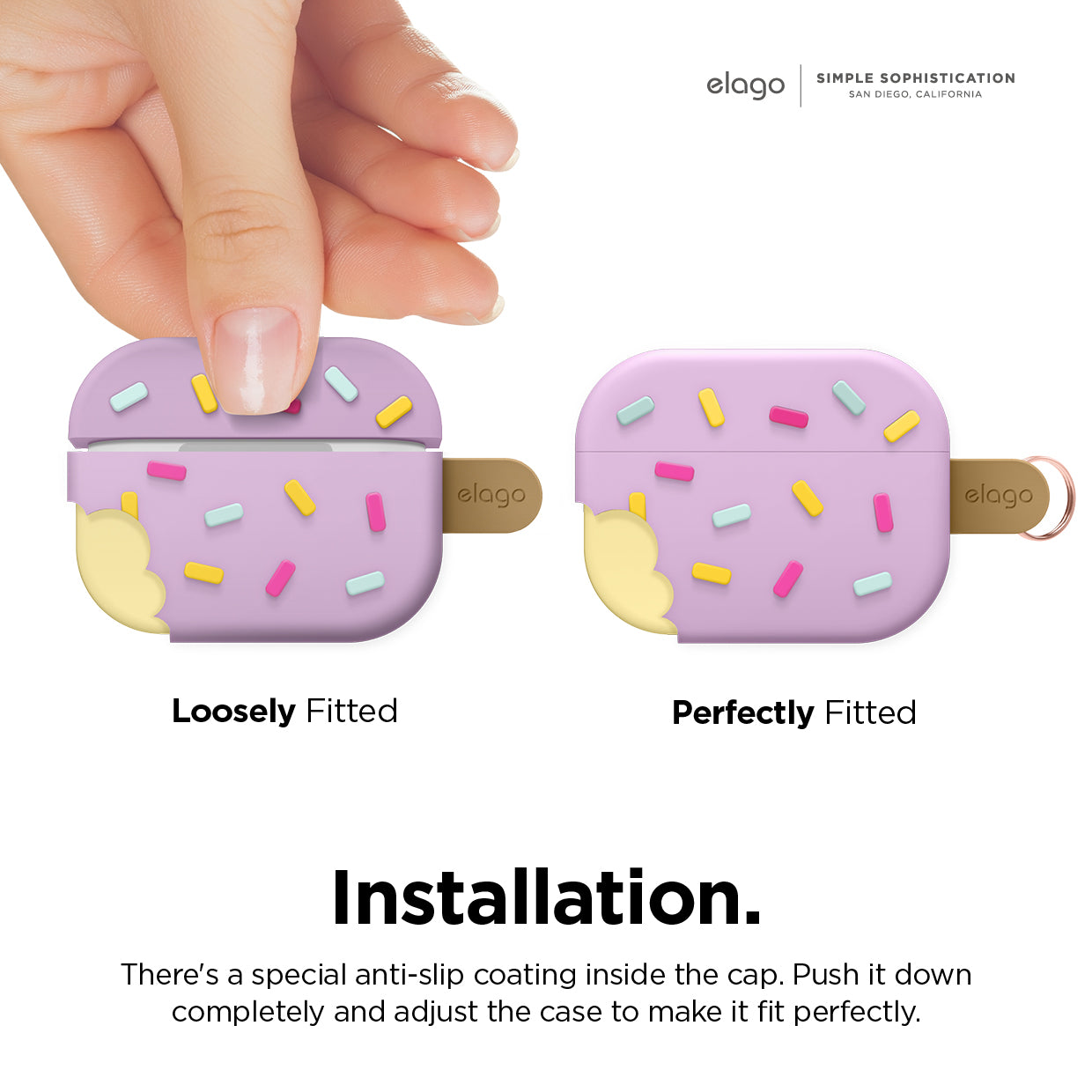 Cute Ice Cream AirPods Pro 2 Case | elago.com