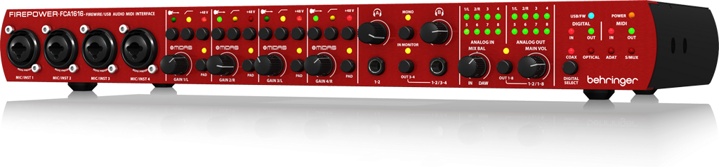 FCA1616 FIREPOWER【生産完了品】 - 製品一覧 - ベリンガー公式