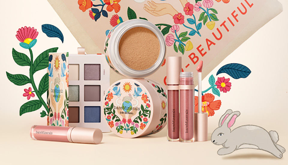 クリーンビューティーのリーディングブランド「ベアミネラル」が「エコ