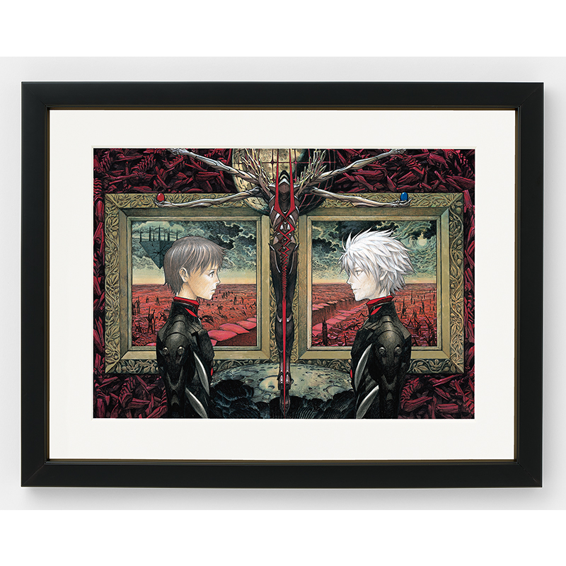 受注生産品】【エヴァンゲリオンイラスト集2007－2017】複製画展 前田
