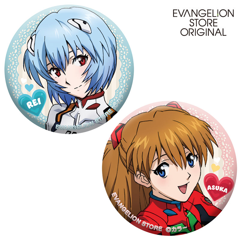EVANGELION STOREからキュートなポージングをとったレイとアスカの商品