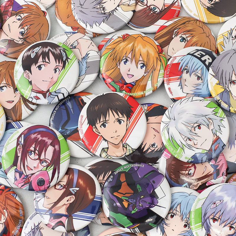 エヴァンゲリオン ストア 6周年 記念 限定 缶バッジ 渚カヲル 【公式通販】