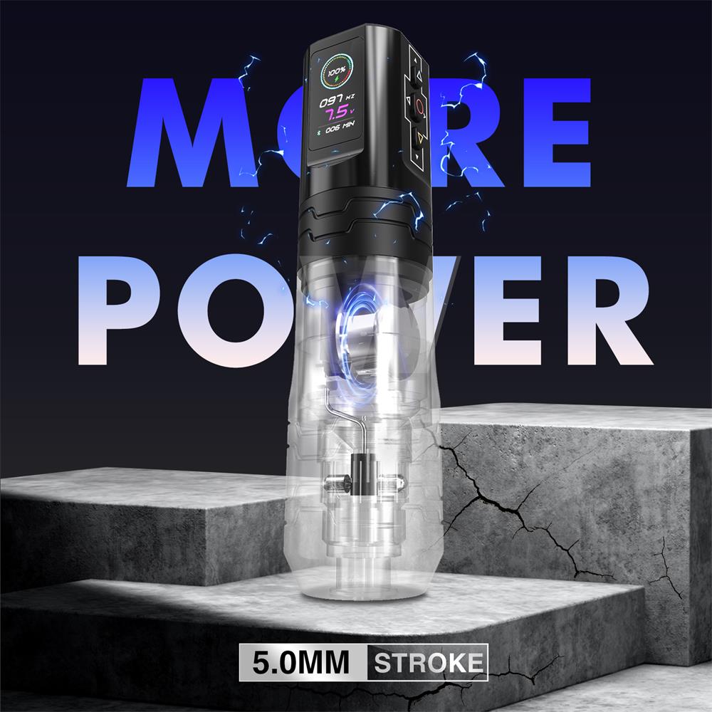 EZ P3 Pro Turbo Wireless Battery Tattoo Pen Machine | EZTATTOO