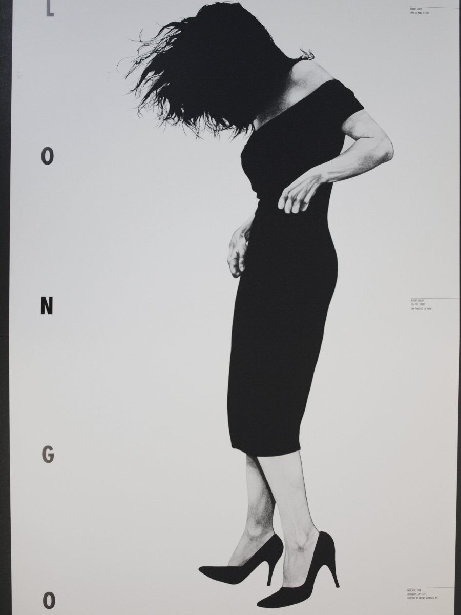 Grwtchen 1984 Black Drees/ロバート・ロンゴ【Robert Longo】ポスター