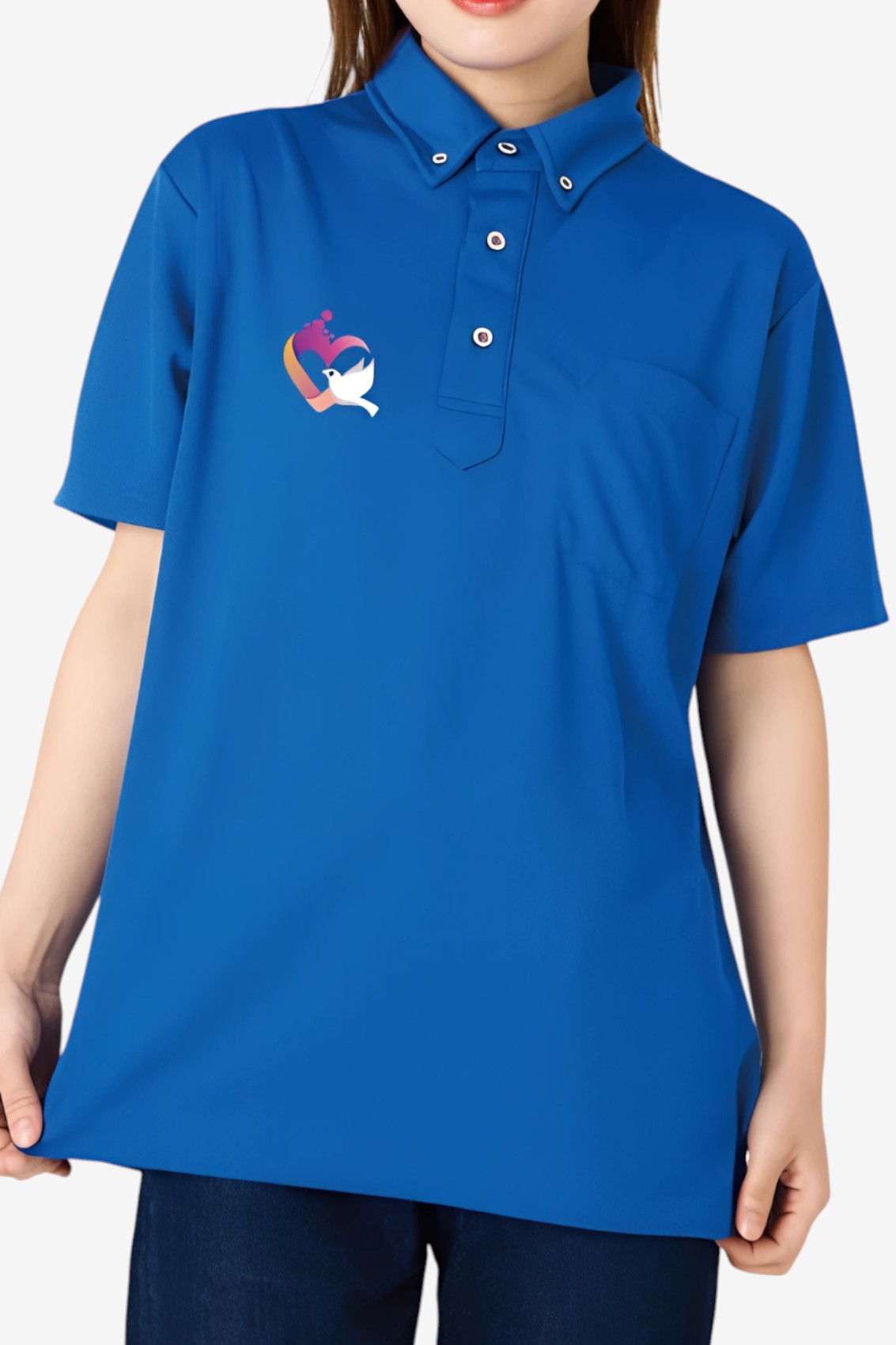 スマートポロシャツ[SOWA 50391]｜オリジナル刺繍・プリント作製のCLAT