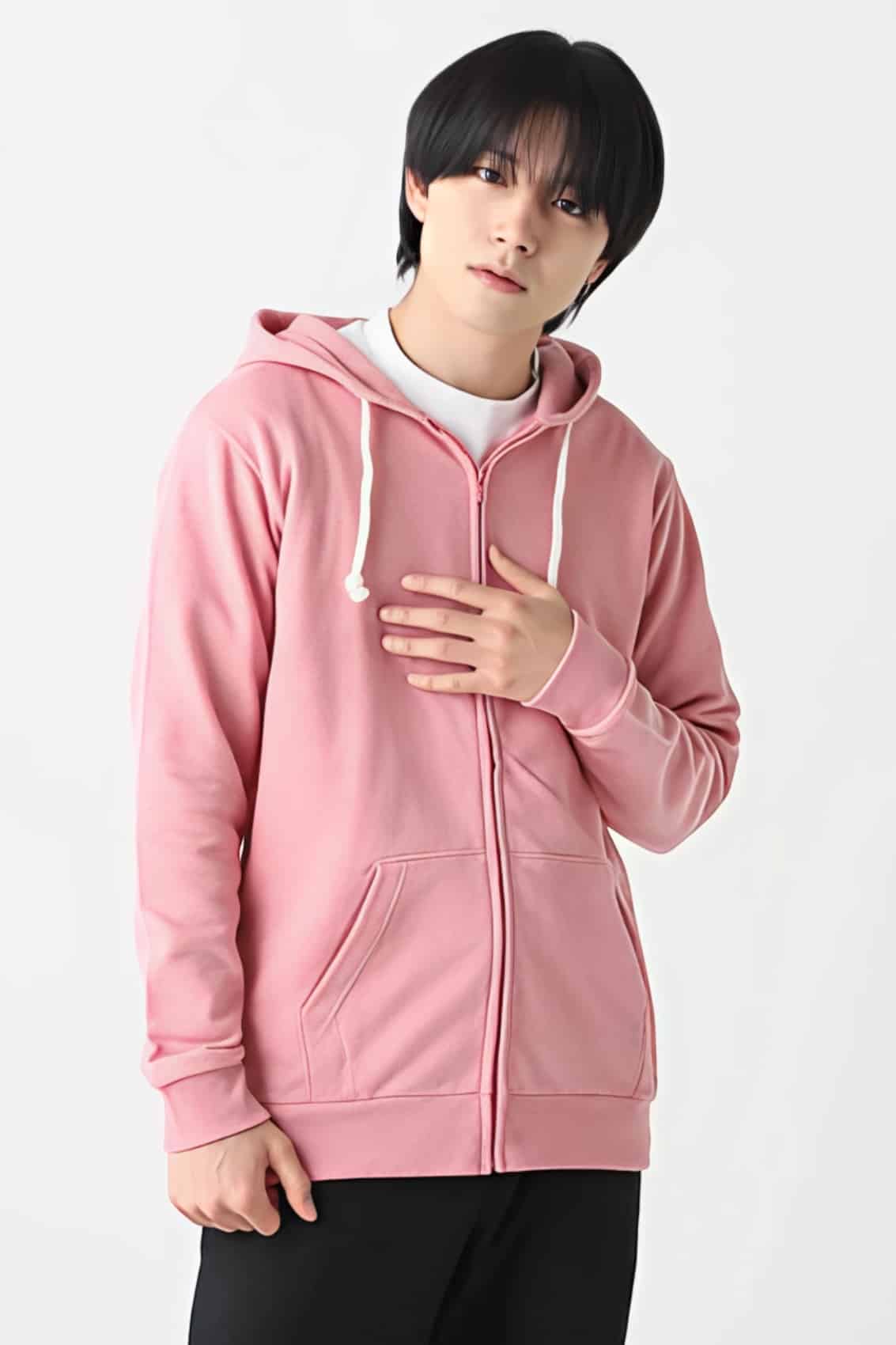 トライブレンドジップパーカー[CROSS CR1107]｜オリジナルプリント作製