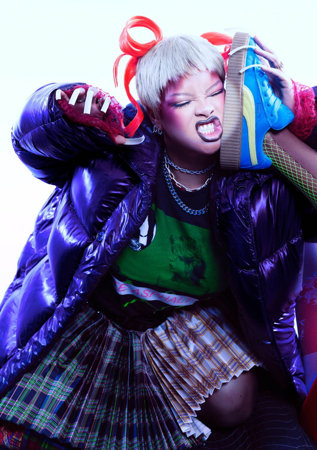 プーマ×リアーナの新作厚底スニーカー「クリーパー ファティ」温かみの