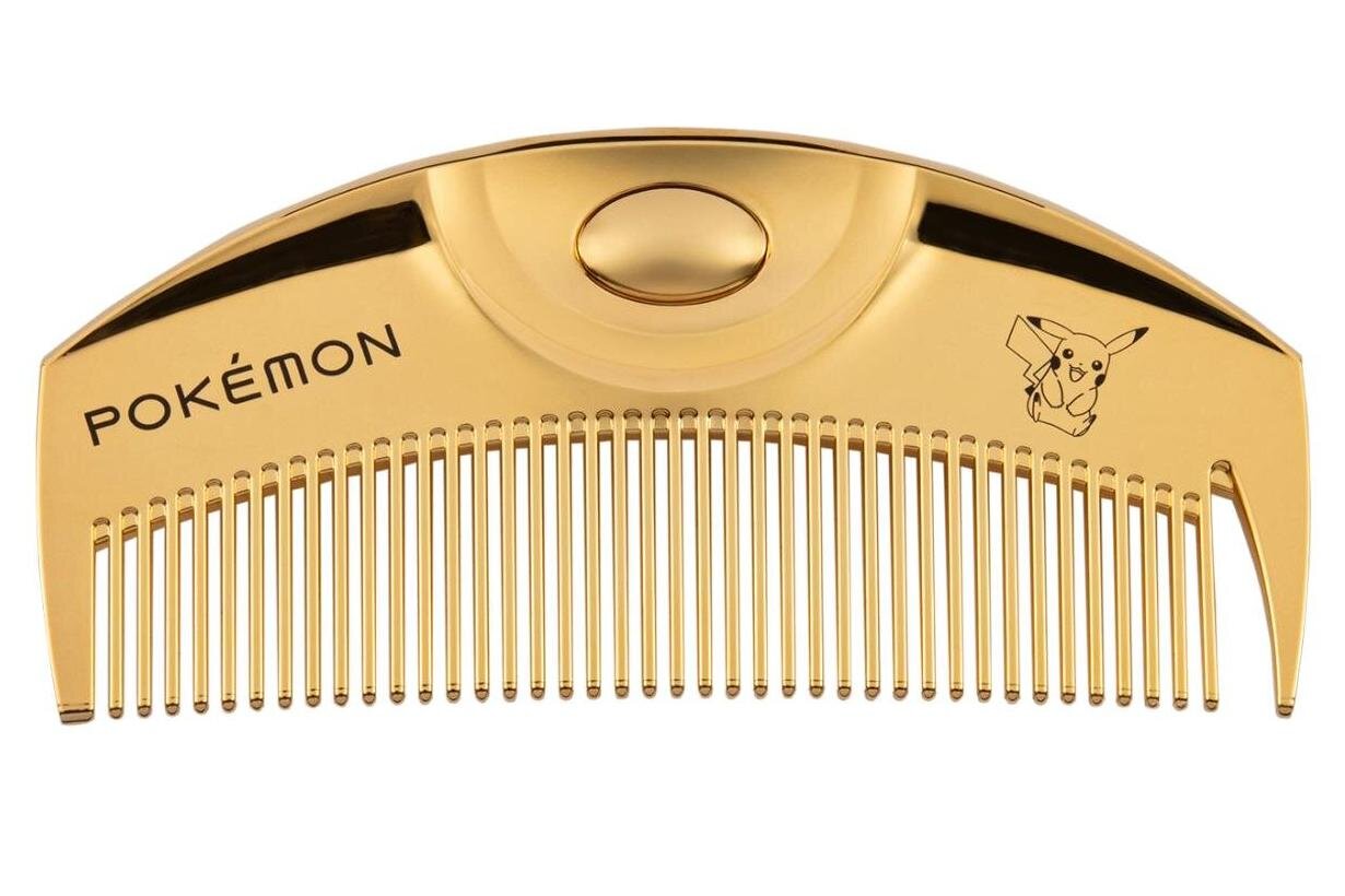 ラブクロム「ポケモン」限定ヘアコーム、ピカチュウ描いた「ツキ