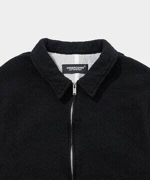 アンダーカバー限定ウールブルゾン＆切りっぱなし縮絨コート、原宿