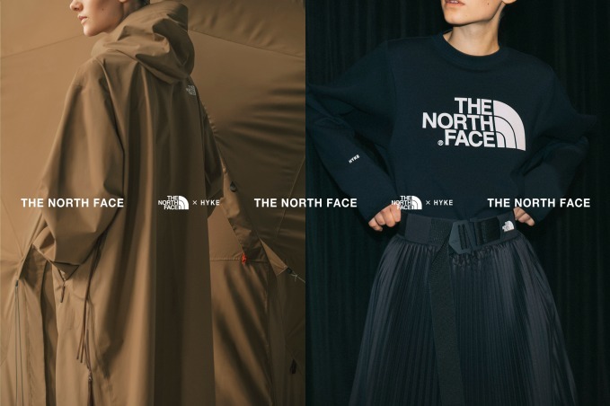 HYKE×ザ・ノース・フェイスのコラボ第2弾、ダウンジャケットやネック