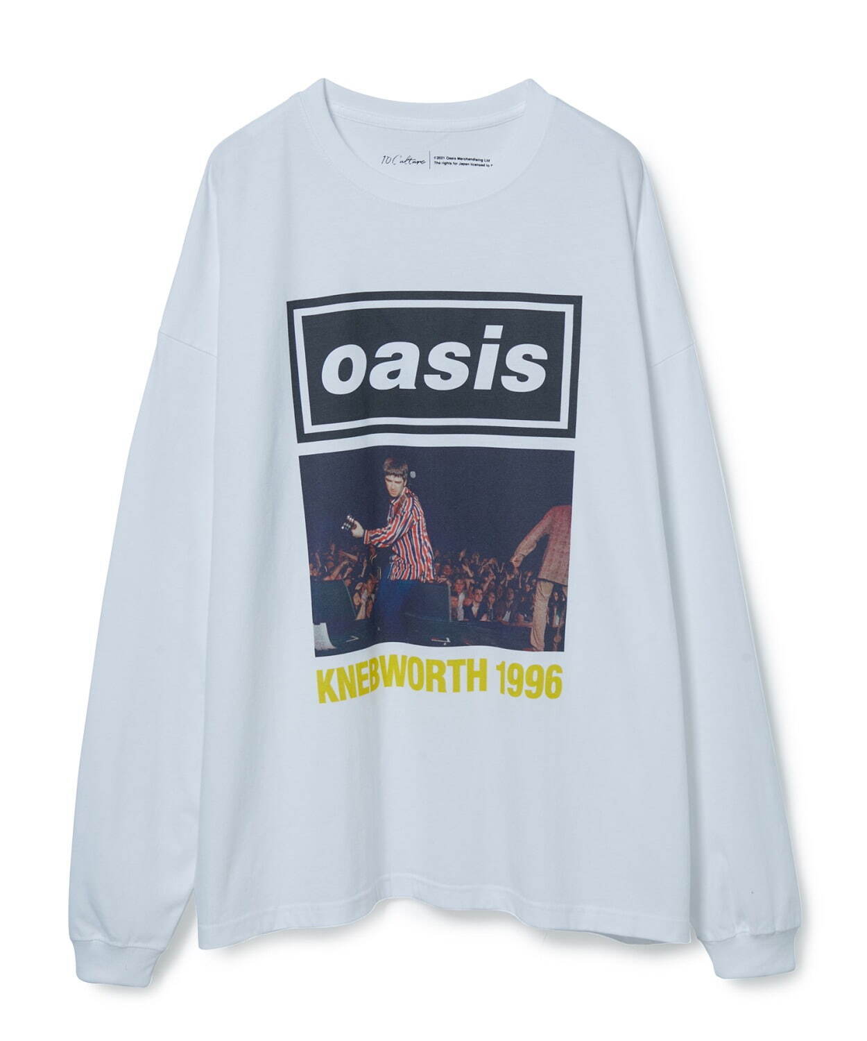 オアシス×テンカルチャーの新作ロングスリーブTシャツ、伝説の