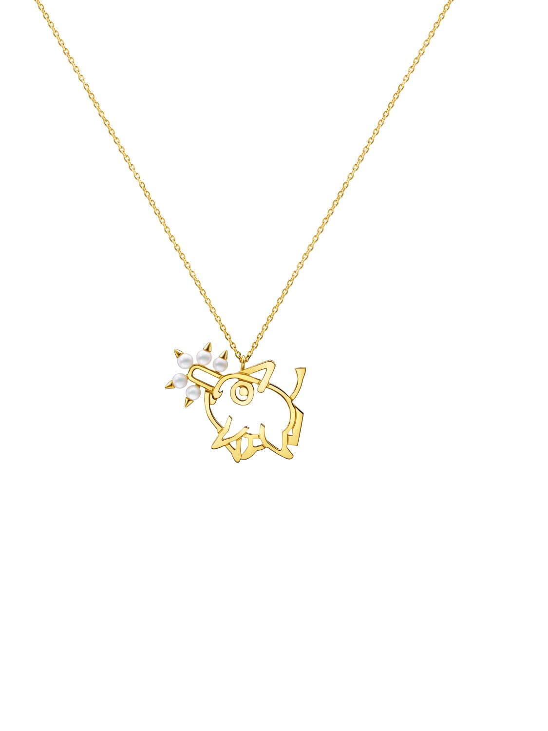 TASAKI×漫画『チェンソーマン』のパールジュエリー、ポチタやパワーの